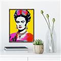 Picture of Botanical Bliss of Frida _GroupedProduct_Rectangle_Portrait_Canvas_Framed_