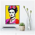 Picture of Botanical Bliss of Frida _GroupedProduct_Rectangle_Portrait_Canvas_Framed_