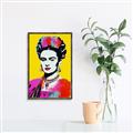 Picture of Botanical Bliss of Frida _GroupedProduct_Rectangle_Portrait_Canvas_Framed_