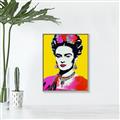 Picture of Botanical Bliss of Frida _GroupedProduct_Rectangle_Portrait_Canvas_Framed_
