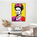 Picture of Botanical Bliss of Frida _GroupedProduct_Rectangle_Portrait_Canvas_Framed_