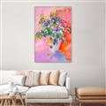 Picture of Petals in Pink Bloom  _GroupedProduct_Rectangle_Portrait_Canvas_Framed_