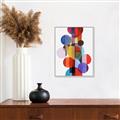 Picture of Geometric Graffiti _GroupedProduct_Rectangle_Portrait_Canvas_Framed_