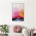 Picture of Abstract  Glow I _GroupedProduct_Rectangle_Portrait_Canvas_Framed_