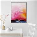 Picture of Abstract  Glow I _GroupedProduct_Rectangle_Portrait_Canvas_Framed_