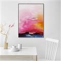 Picture of Abstract  Glow I _GroupedProduct_Rectangle_Portrait_Canvas_Framed_