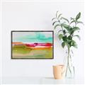 Picture of Abstract  Glow II _GroupedProduct_Rectangle_Landscape_Canvas_Framed_