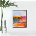 Picture of Abstract  Glow III _GroupedProduct_Rectangle_Portrait_Canvas_Framed_