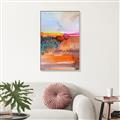 Picture of Abstract  Glow III _GroupedProduct_Rectangle_Portrait_Canvas_Framed_
