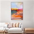 Picture of Abstract  Glow III _GroupedProduct_Rectangle_Portrait_Canvas_Framed_