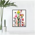 Picture of Eclectic Floral Canvas I _GroupedProduct_Rectangle_Portrait_Canvas_Framed_