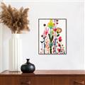 Picture of Eclectic Floral Canvas I _GroupedProduct_Rectangle_Portrait_Canvas_Framed_