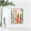 Picture of Eclectic Floral Canvas II _GroupedProduct_Rectangle_Portrait_Canvas_Framed_