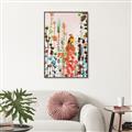 Picture of Eclectic Floral Canvas II _GroupedProduct_Rectangle_Portrait_Canvas_Framed_