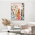 Picture of Eclectic Floral Canvas II _GroupedProduct_Rectangle_Portrait_Canvas_Framed_