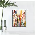 Picture of Eclectic Floral Canvas III _GroupedProduct_Rectangle_Portrait_Canvas_Framed_