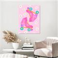 Picture of Pink Roller Skates _GroupedProduct_Rectangle_Portrait_Unframed_Print_Only_