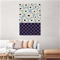 Picture of Blue Patterned Floral Perfection  _GroupedProduct_Rectangle_Portrait_Unframed_Print_Only_