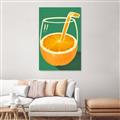 Picture of Orange Juice Poition _GroupedProduct_Rectangle_Portrait_Unframed_Print_Only_
