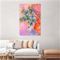 Picture of Petals in Pink Bloom  _GroupedProduct_Rectangle_Portrait_Unframed_Print_Only_