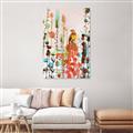 Picture of Eclectic Floral Canvas II _GroupedProduct_Rectangle_Portrait_Unframed_Print_Only_