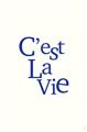 Picture of Cest La Vie in Blue _GroupedProduct_Rectangle_Portrait_Unframed_Print_Only_