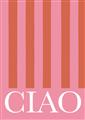 Picture of Ciao Stripes in Pink _GroupedProduct_Rectangle_Portrait_Unframed_Print_Only_