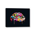 Picture of Graffiti Glow Lips _GroupedProduct_Rectangle_Landscape_Canvas_