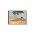 Picture of Lazyday Lady _GroupedProduct_Rectangle_Landscape_Canvas_Framed_