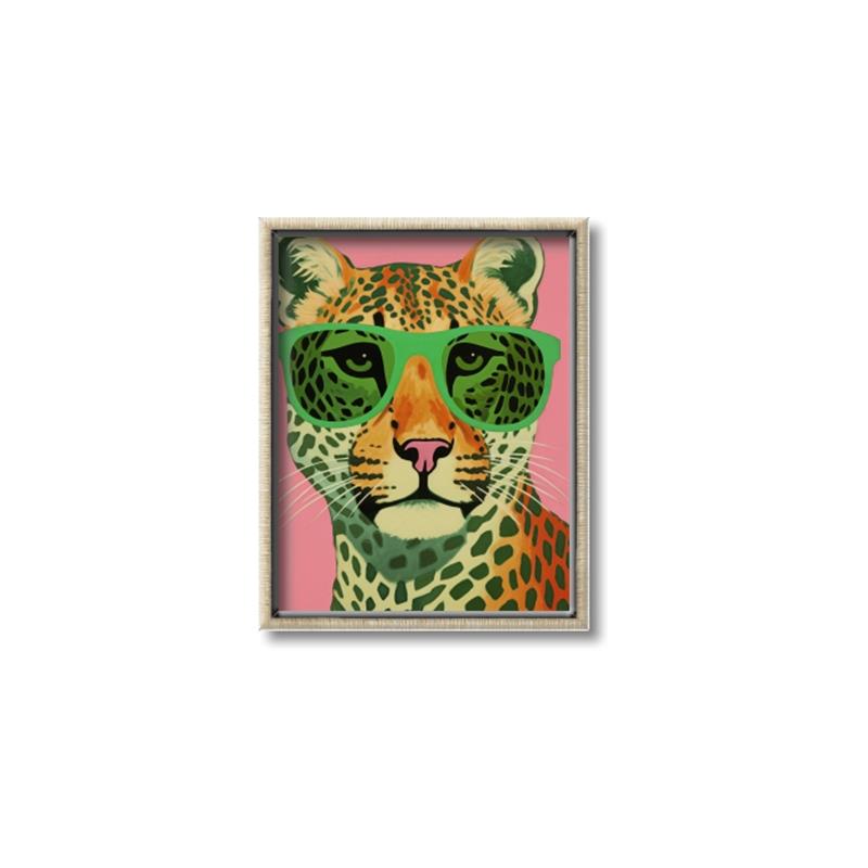 Picture of Chic Leopard _GroupedProduct_Rectangle_Portrait_Canvas_Framed_