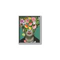 Picture of Floral Frida Everyday _GroupedProduct_Rectangle_Portrait_Canvas_Framed_