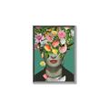 Picture of Floral Frida Everyday _GroupedProduct_Rectangle_Portrait_Canvas_Framed_