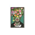 Picture of Floral Frida Everyday _GroupedProduct_Rectangle_Portrait_Canvas_Framed_