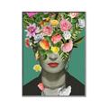 Picture of Floral Frida Everyday _GroupedProduct_Rectangle_Portrait_Canvas_Framed_