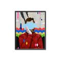 Picture of Graffiti Sadness _GroupedProduct_Rectangle_Portrait_Canvas_Framed_