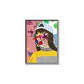 Picture of Abstracted Neon Expressions _GroupedProduct_Rectangle_Portrait_Canvas_Framed_