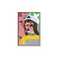 Picture of Abstracted Neon Expressions _GroupedProduct_Rectangle_Portrait_Canvas_Framed_