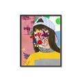 Picture of Abstracted Neon Expressions _GroupedProduct_Rectangle_Portrait_Canvas_Framed_