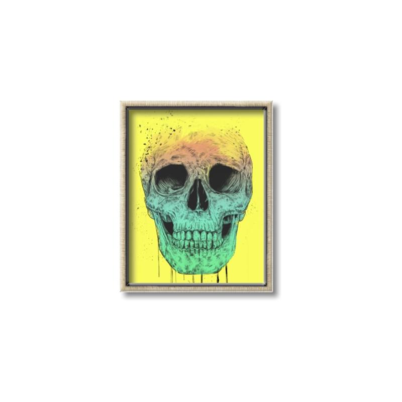 Picture of Street Art Skull _GroupedProduct_Rectangle_Portrait_Canvas_Framed_