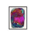 Picture of Neon Infusion Planet _GroupedProduct_Rectangle_Portrait_Canvas_Framed_
