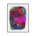 Picture of Neon Infusion Planet _GroupedProduct_Rectangle_Portrait_Canvas_Framed_