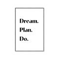 Picture of Dream Plan Do _GroupedProduct_Rectangle_Portrait_Canvas_Framed_