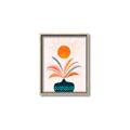 Picture of Petals and Solar Bloom _GroupedProduct_Rectangle_Portrait_Canvas_Framed_