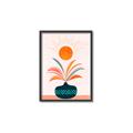Picture of Petals and Solar Bloom _GroupedProduct_Rectangle_Portrait_Canvas_Framed_
