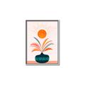 Picture of Petals and Solar Bloom _GroupedProduct_Rectangle_Portrait_Canvas_Framed_