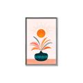 Picture of Petals and Solar Bloom _GroupedProduct_Rectangle_Portrait_Canvas_Framed_