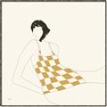 Picture of Lady in Squares _GroupedProduct_Square_Canvas_Framed_
