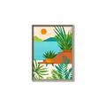 Picture of Coastal Beauty I _GroupedProduct_Rectangle_Portrait_Canvas_Framed_