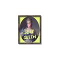 Picture of Slay Yellow Queen _GroupedProduct_Rectangle_Portrait_Canvas_Framed_