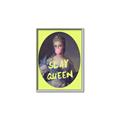Picture of Slay Yellow Queen _GroupedProduct_Rectangle_Portrait_Canvas_Framed_